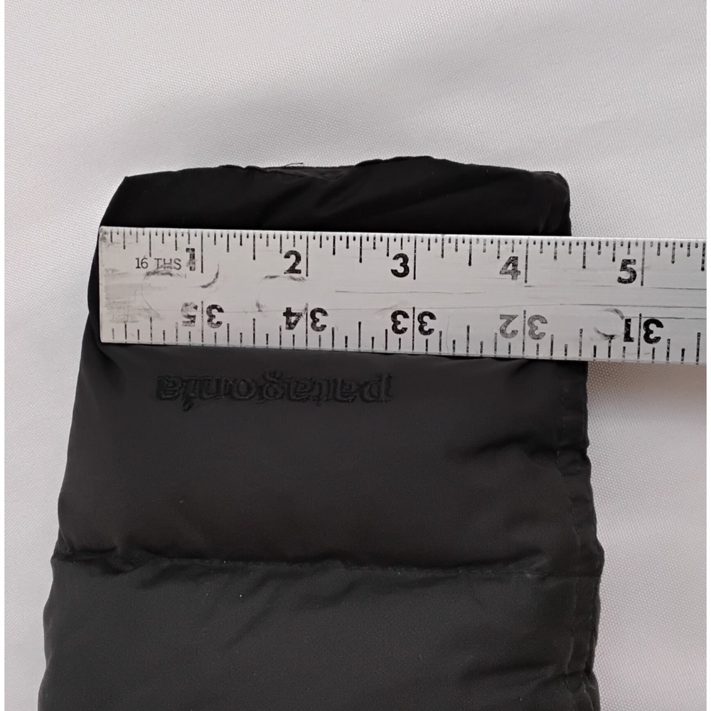 Patagonia Down Parka Women's S Black Hooded Puffer Long - Picture 12 of 14